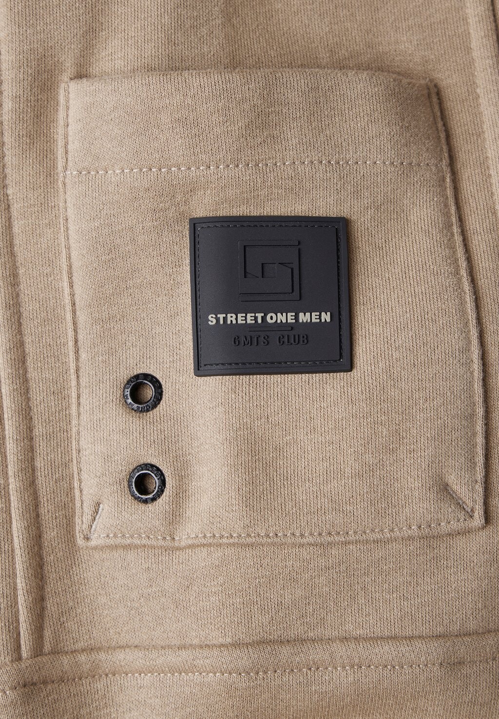 

Толстовка на молнии SOFTE SWEATJACKE Street One MEN, бежевый