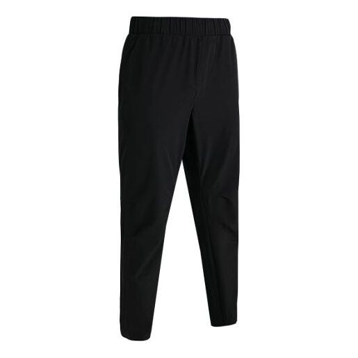 

Брюки woven trousers 'black' Under Armour, черный