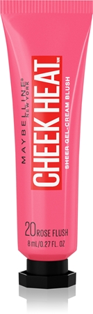 

Кремовые румяна MAYBELLINE NEW YORK Face Studio Cheek Heat, 20 Rose Flash 10 ml