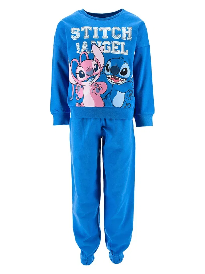 Свитшот Lilo & Stitch, синий