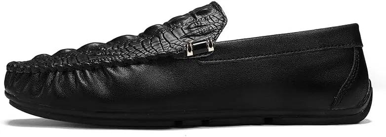 Лоферы с принтом крокодила, Black SayfuR — фото 2