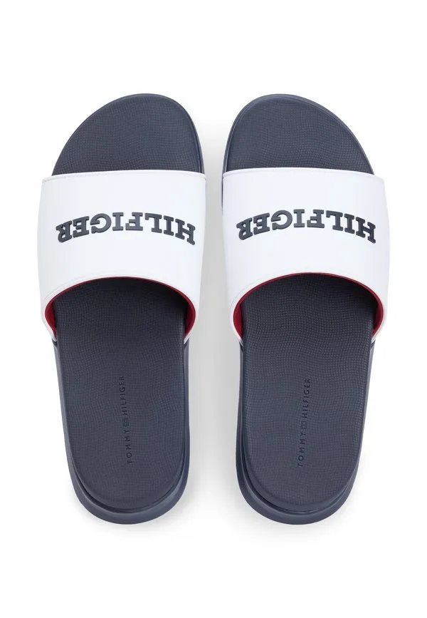 Hilfiger монотипные горки для бассейна мулы Tommy Hilfiger, White — фото 4