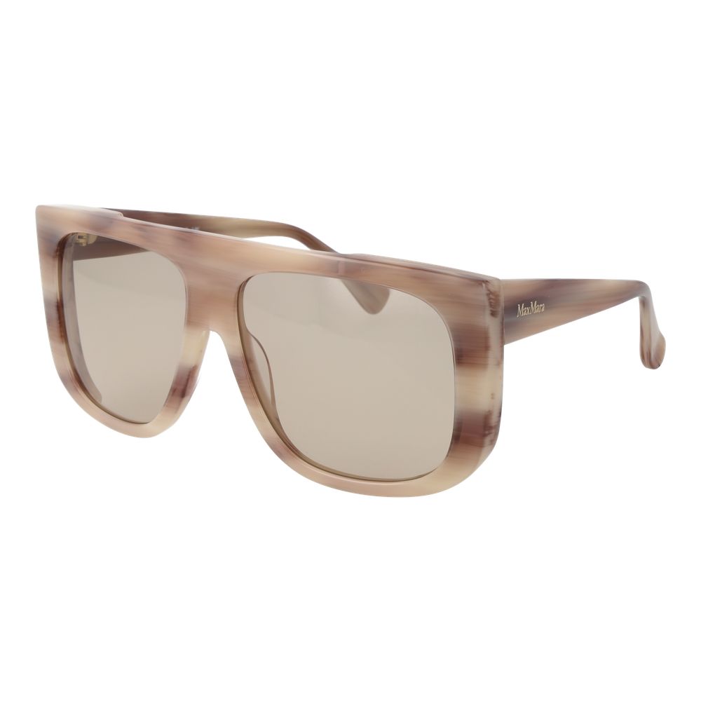 

Кремовые женские солнцезащитные очки Max Mara, Cream