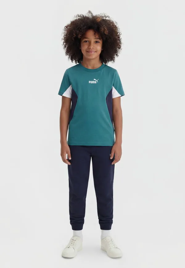 Футболка унисекс block tee Puma, Emerald Ice