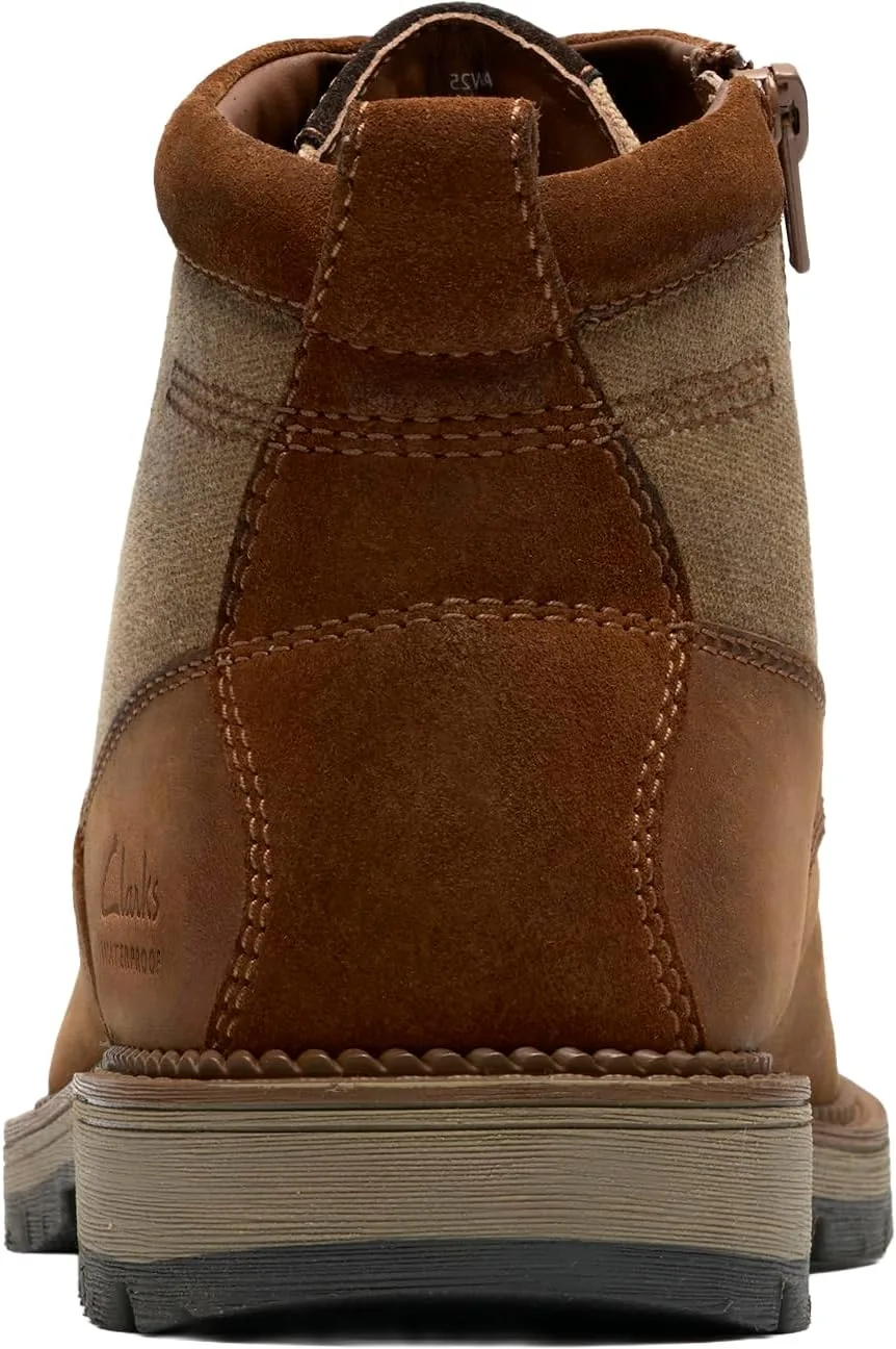 Мужские ботинки Clarks Maplewalk Rise, темно-коричневый — фото 2