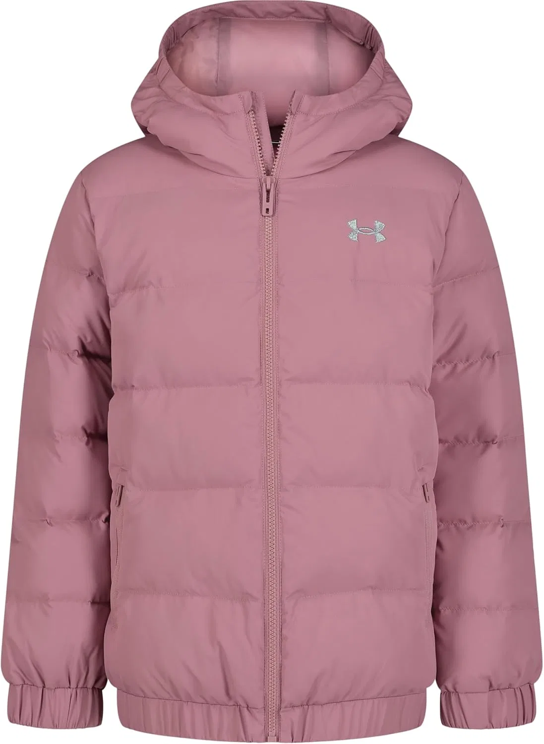 Куртка пуховая детская Under Armour, розовый Pink Elix