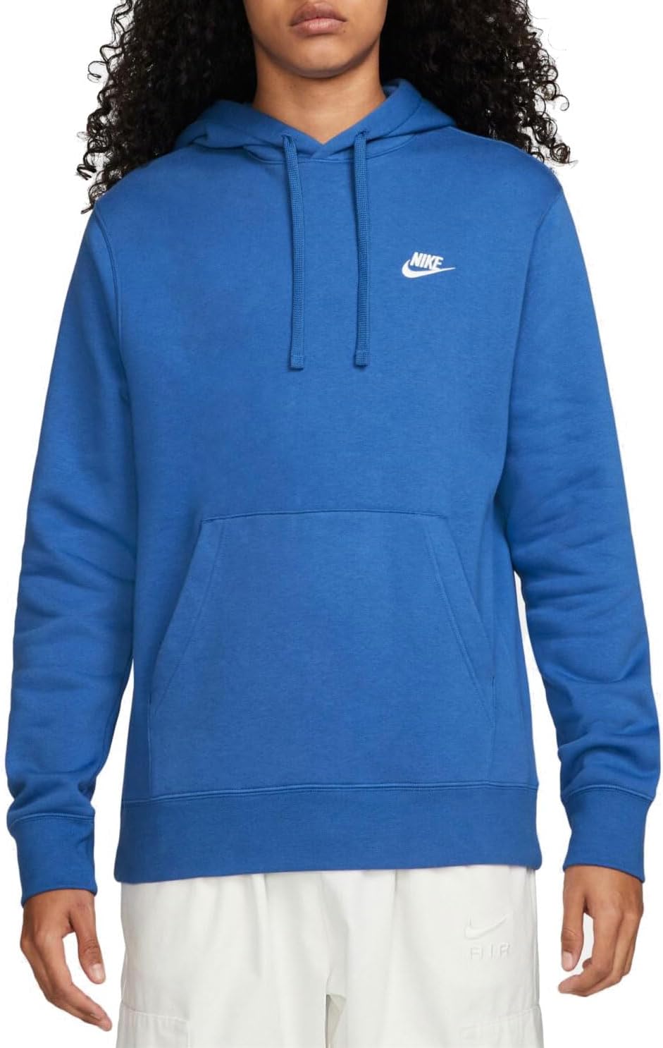 

Толстовка с капюшоном Nike Mens Sportswear Club, Game Royal Game Royal White