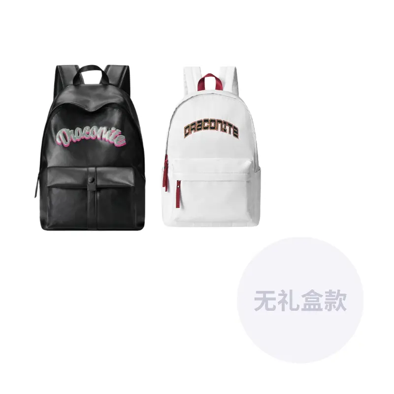 

DRACONITE Студенческий рюкзак унисекс черный, One Size 11