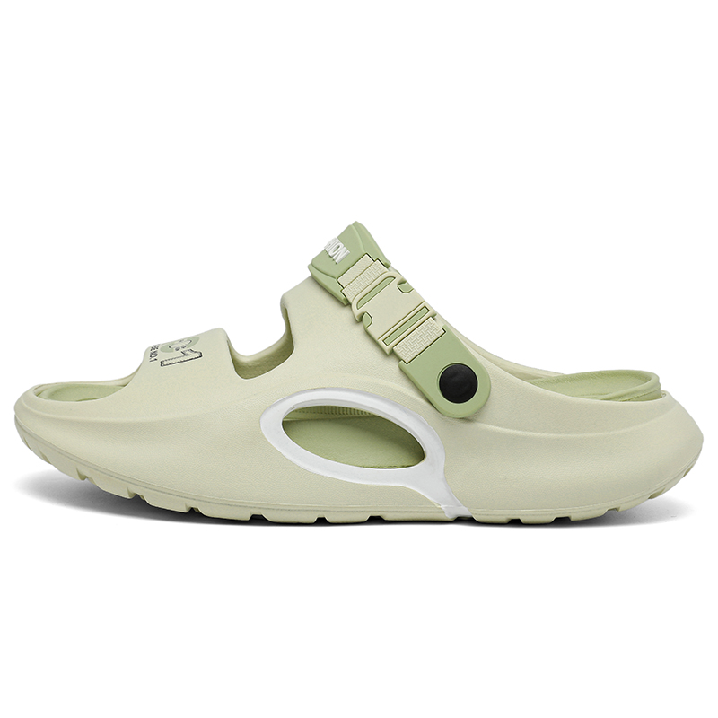 

NANJIREN Пляжные сандалии мужские бежево-зеленые, цвет Beige Green