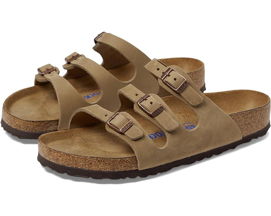 

Сандалии Birkenstock Florida Soft Footbed - Oiled Leather, цвет Tobacco Oiled Leather