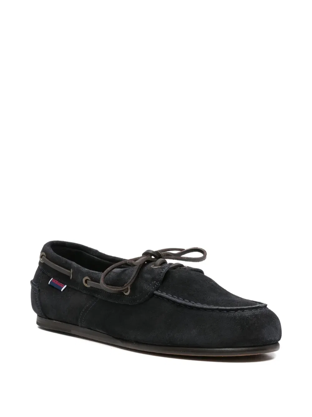 Замшевые лодочные туфли Sebago, синий — фото 2