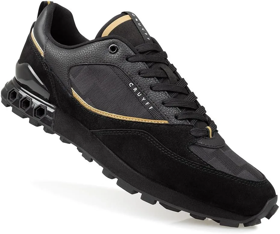 Мужские кроссовки Cruyff Superbia Hex-Tech CC243232-960, черно-золотые