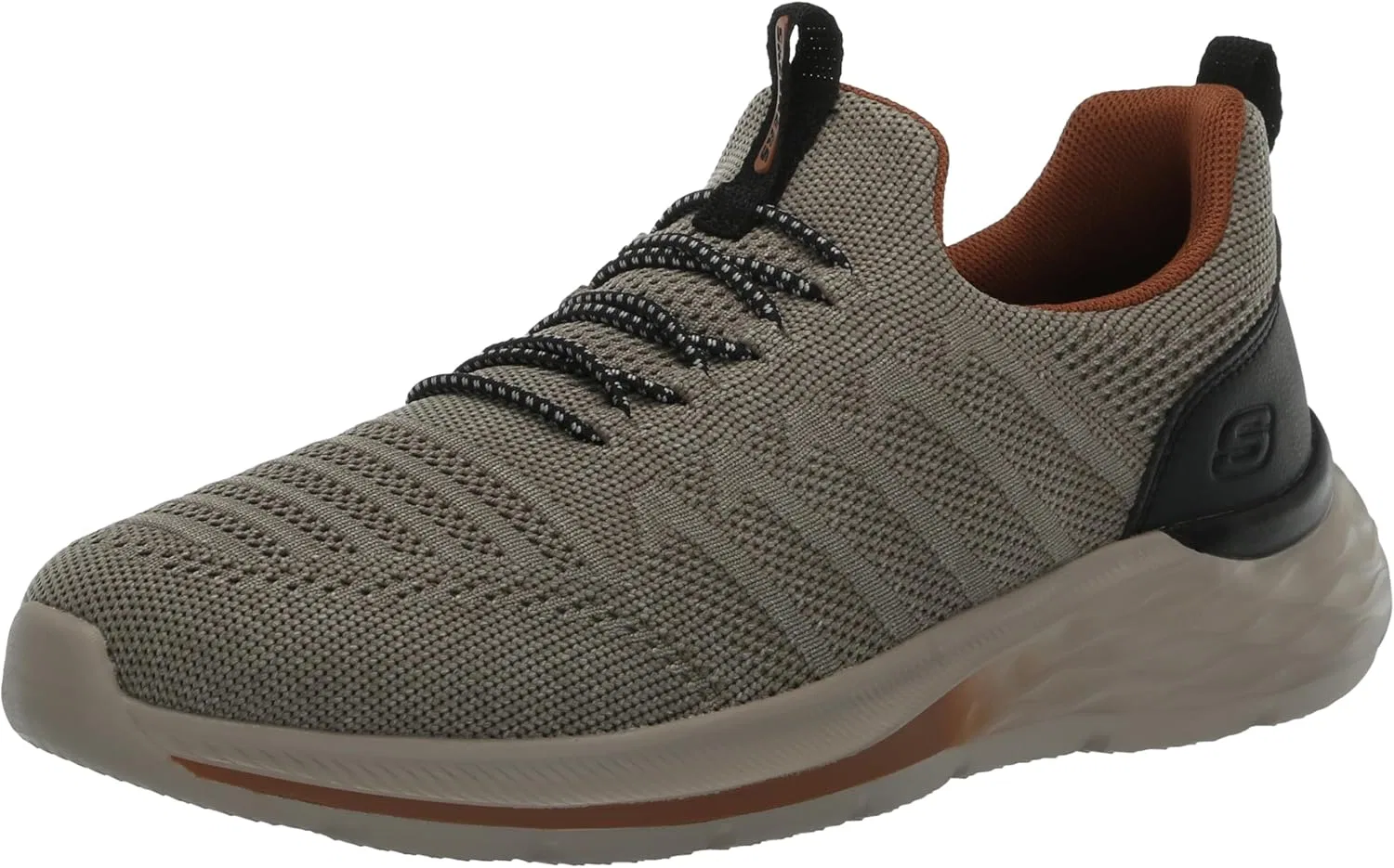 Мужские лоферы Skechers USA Yarn Crispin Bungee Lace Slip-On, Beige