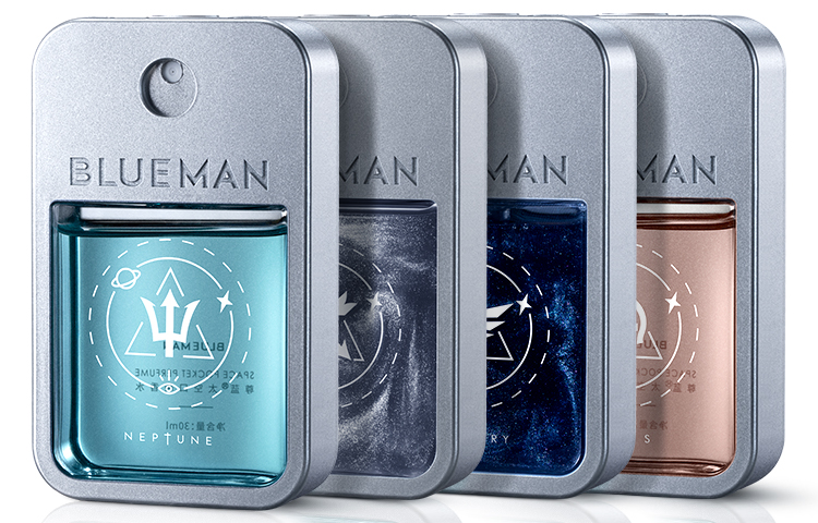 Набор парфюмерии Space Pocket с ароматом восточного дерева, туалетная вода EDT 30мл+30мл BLUE MAN — фото 4