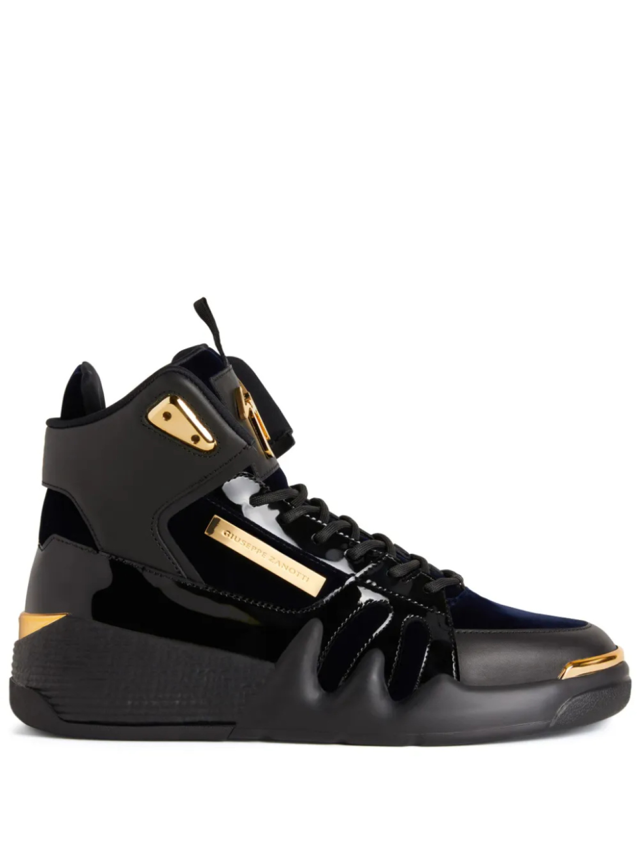 

Giuseppe Zanotti высокие кроссовки Talon, синий