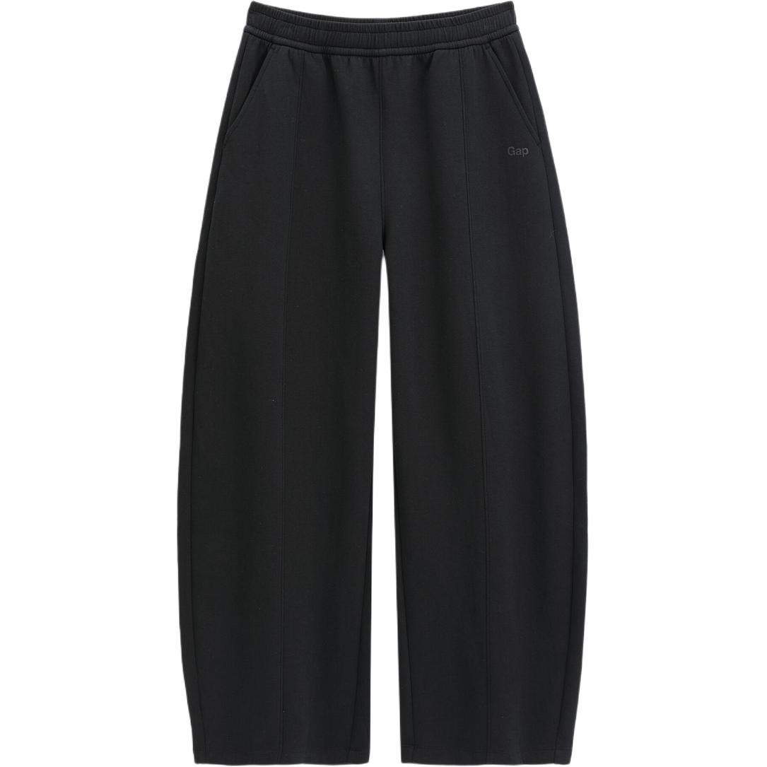 

Вязаные спортивные штаны Women's GAP, черный