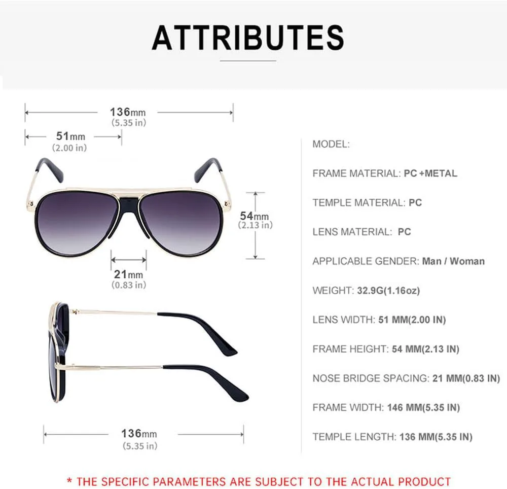 

Модные мужские солнцезащитные очки с двойным дужком, роскошные солнцезащитные очки для активного отдыха с защитой от УФ-излучения UV400 LVTFCO, White Gold