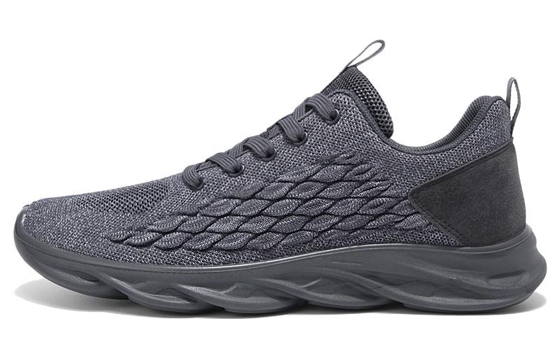 

Устойчивые к износу мужские повседневные туфли на низком ходу Warrior Cushioning серого цвета