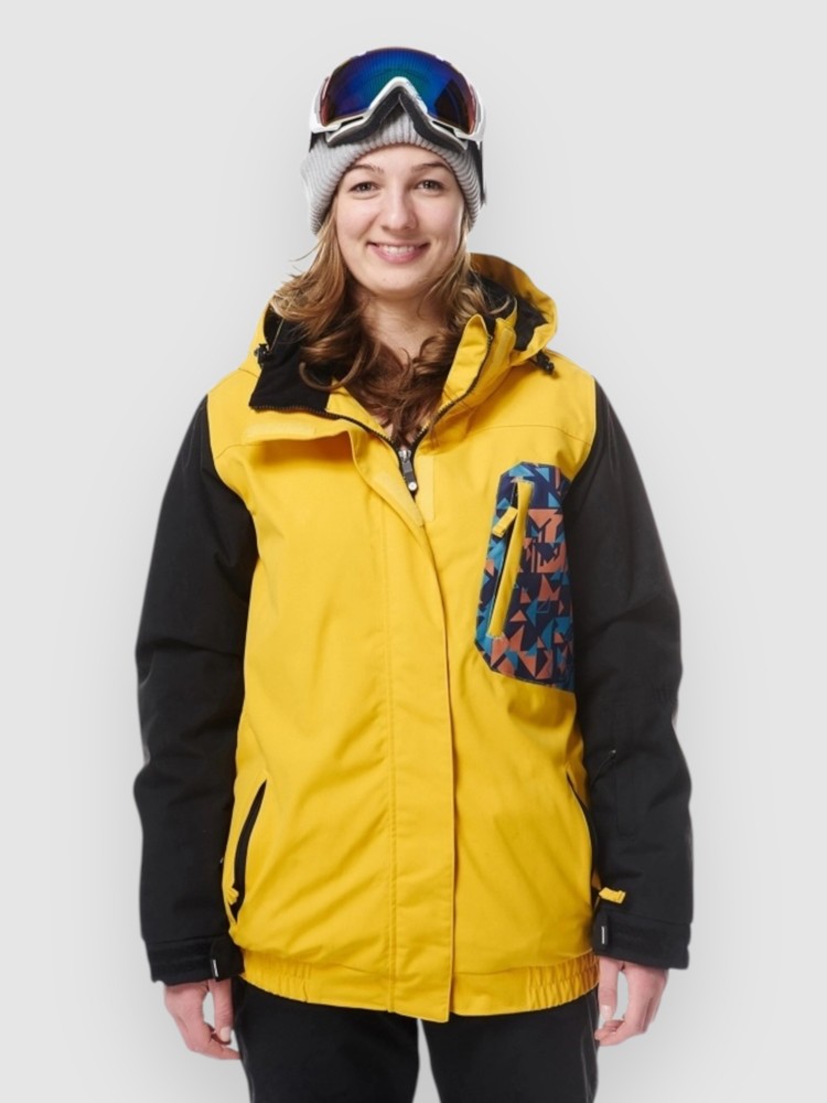 

Куртка для сноуборда Light Bebop Jacke, triangle/mustard/black