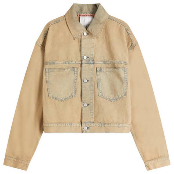 

Джинсовая куртка Marko sand Acne Studios, желтый