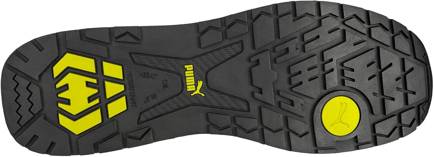 PUMA Safety Rider Blue Low SB E PS FO HRO SR Легкие дышащие защитные ботинки EH, унисекс, нескользящая подошва из стекловолокна без металлических вставок — фото 2