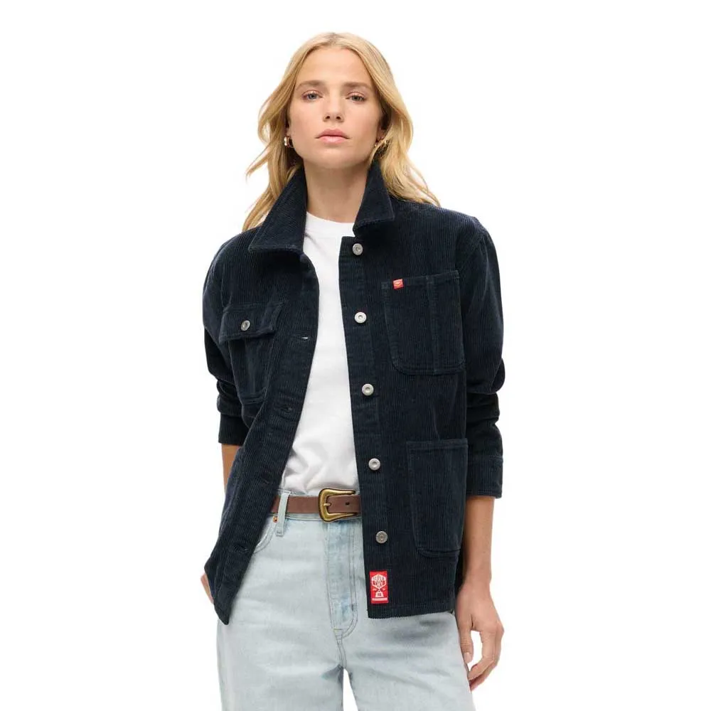

Куртка Superdry Corduroy, черный