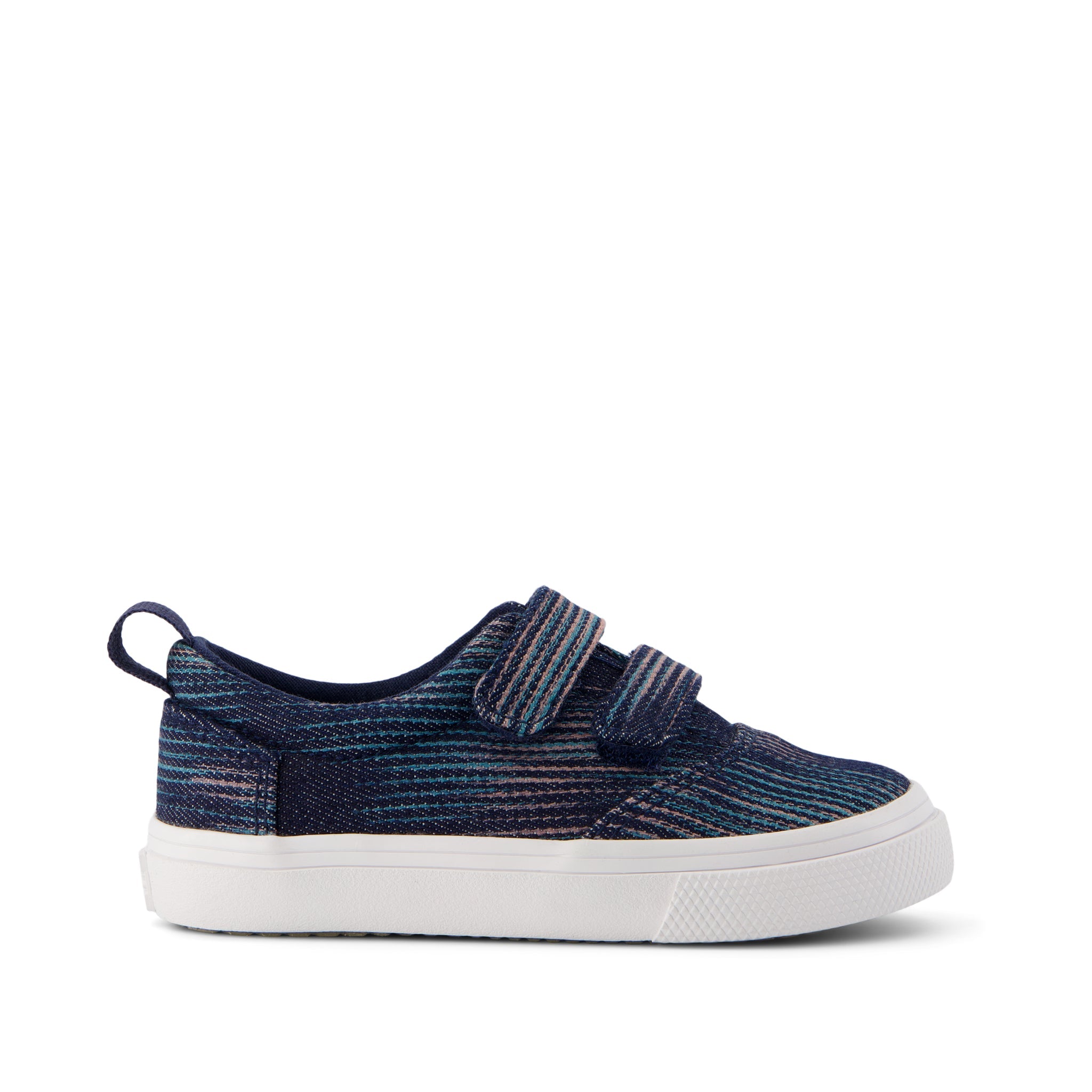 

Детские кроссовки Fenix ​​Blue Denim с двумя ремешками Toms Shoes, Denim Navy