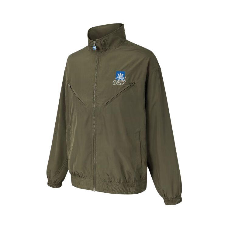 

Adidas Originals Городской скейтерский пиджак мужской оливковый, Olive Green