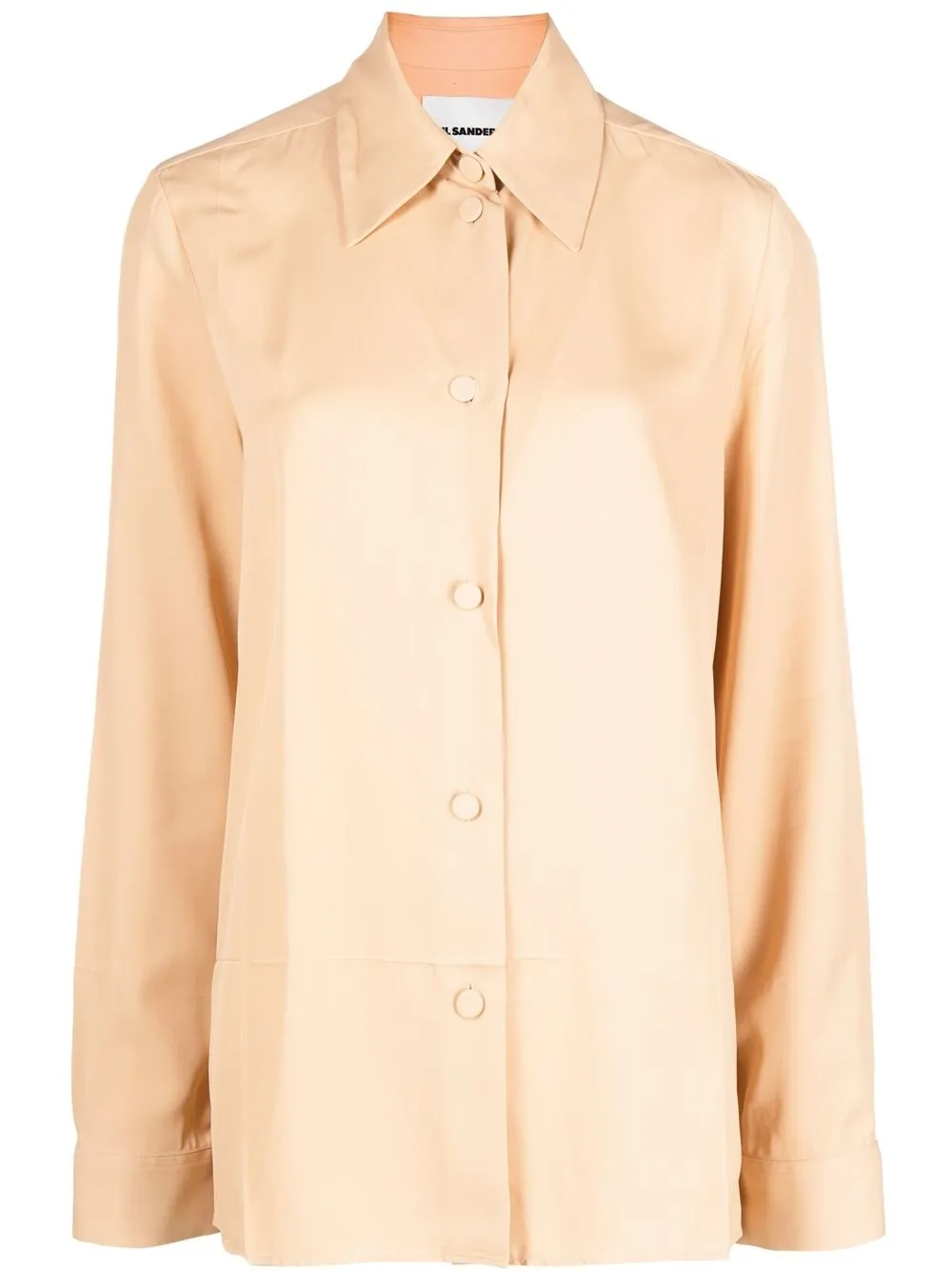 

Блузка на пуговицах JIL SANDER, нейтральный
