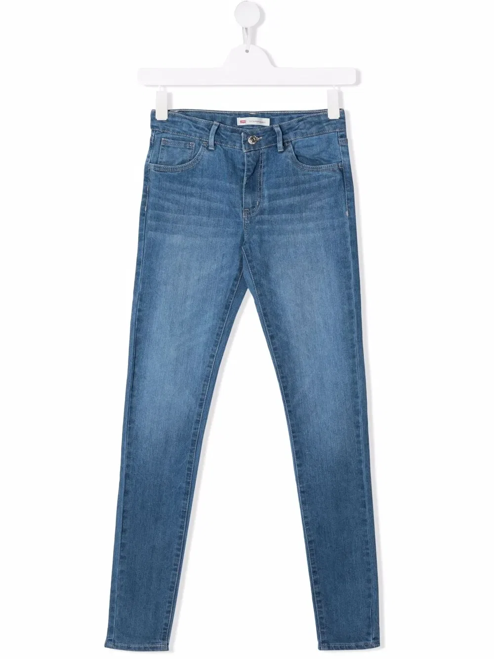 Узкие джинсы средней посадки для подростков Levi'S Kids, синий