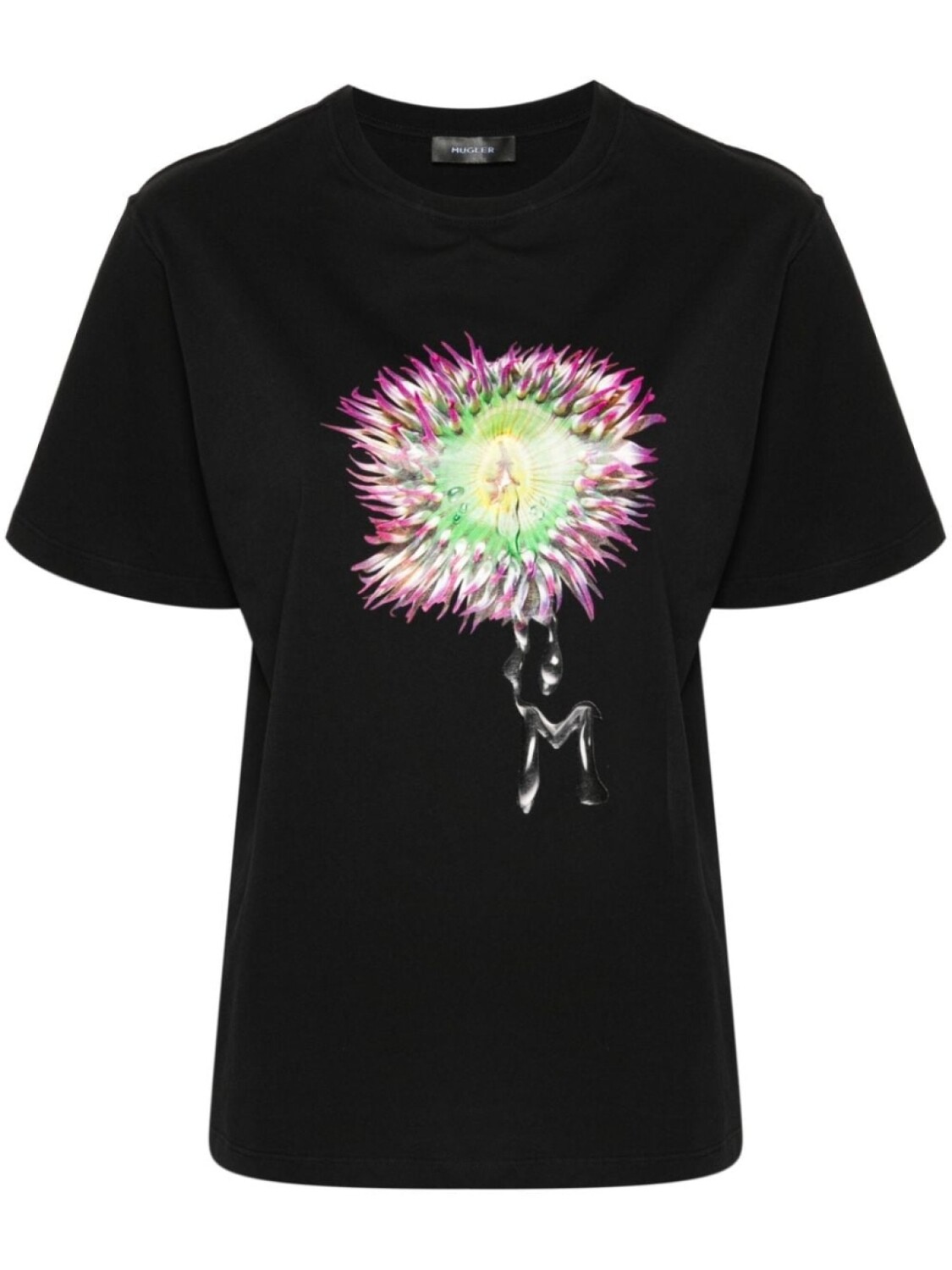 

Mugler футболка Anemone, черный