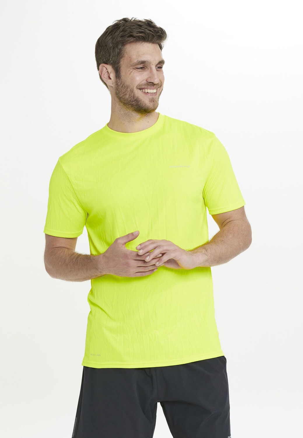 

Рубашка для бега Dipose с быстросохнущей технологией QUICK DRY ENDURANCE, цвет Safety Yellow