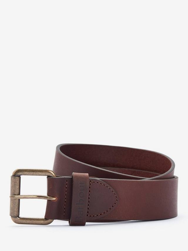 

Кожаный ремень allanton Barbour, цвет Brown Tan
