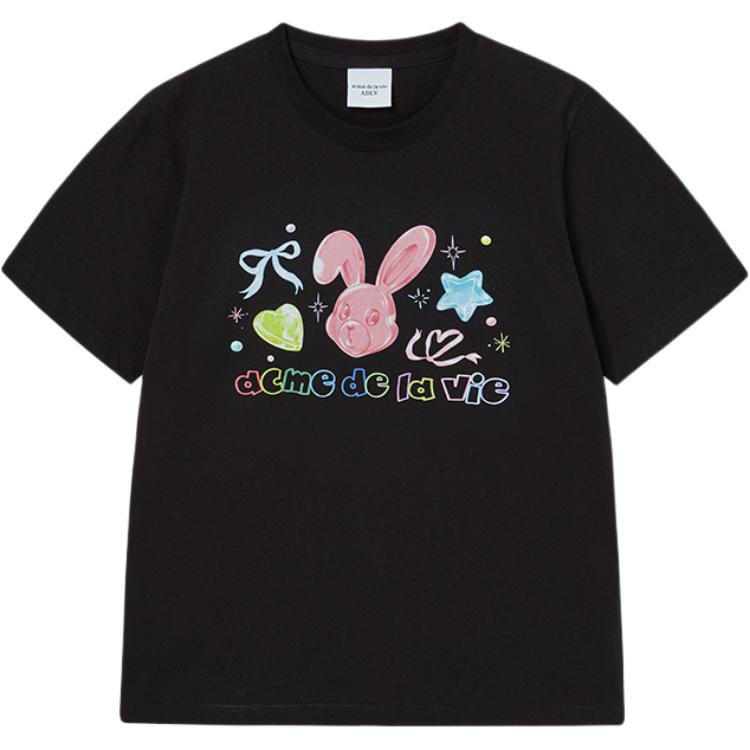 

Футболка ADLV SS25 женская Acme De La Vie, черный
