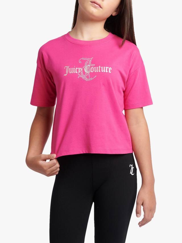 

Детская футболка Boxy Juicy Couture, Fuchsia Purple
