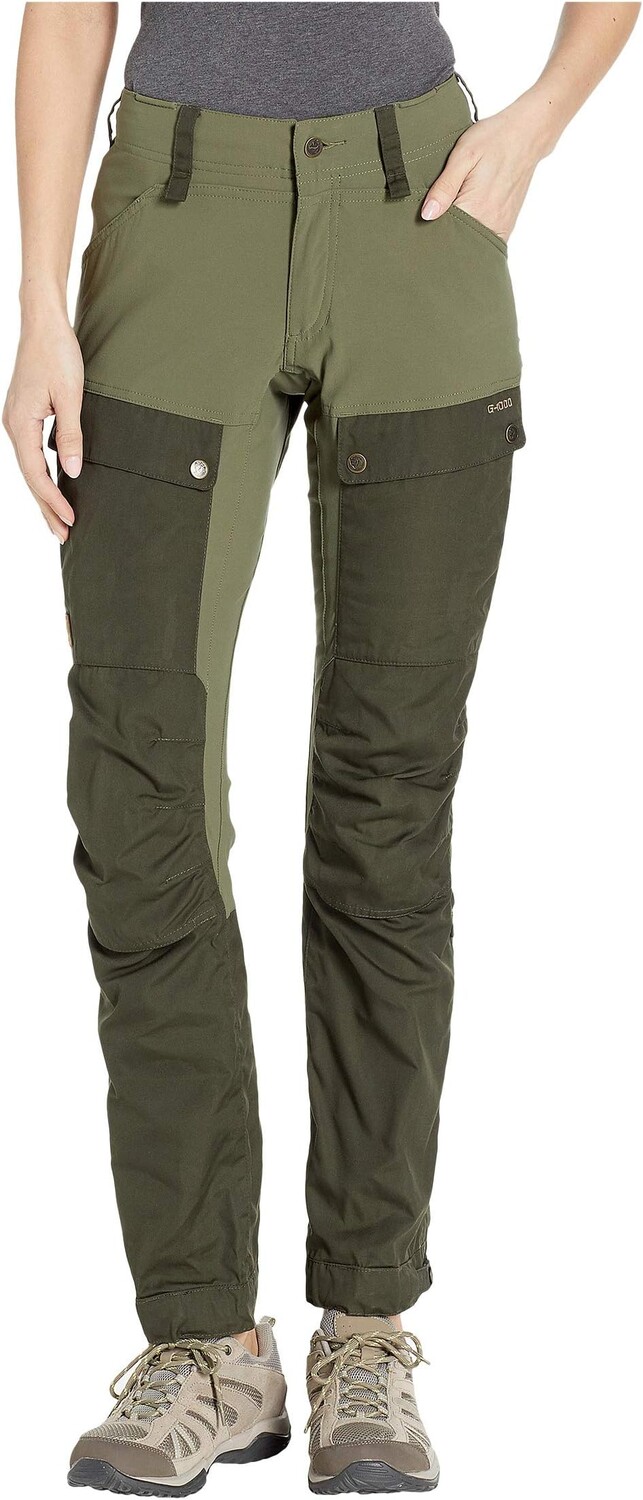 

Брюки Keb изогнутой формы Fjällräven, цвет Deep Forest/Laurel Green