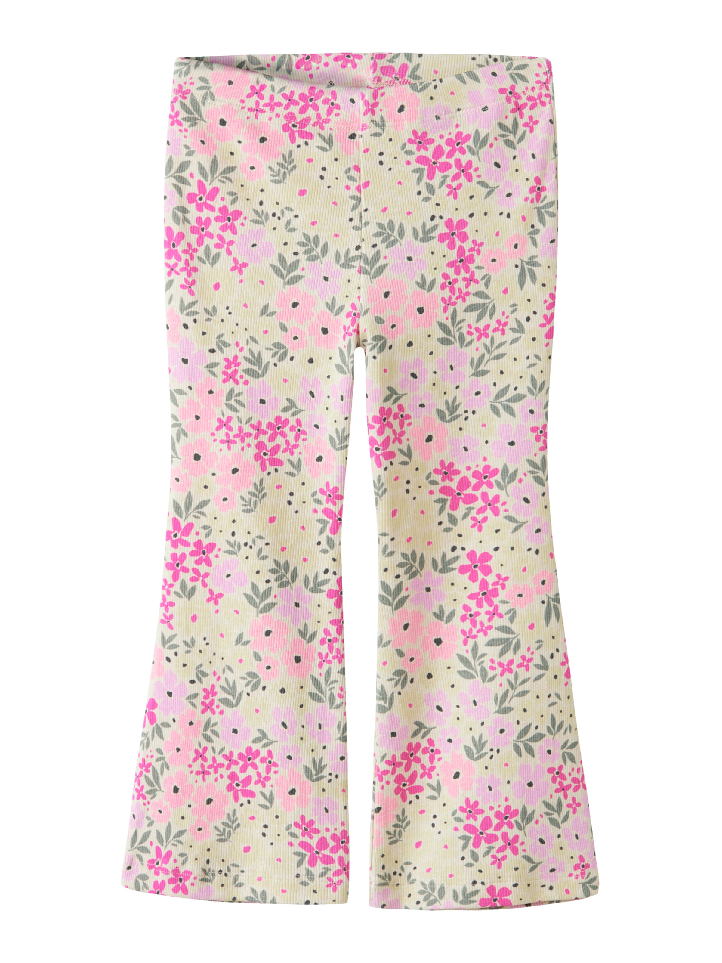 

NAME IT Расклешенные брюки 'NMFDARTIAS' в желтом, светло-желтом цвете