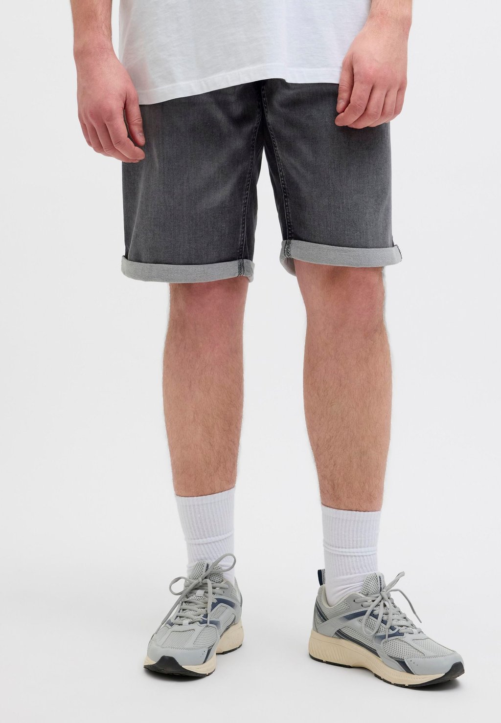

Джинсовые шорты JJIRICK JJICON Jack & Jones, цвет Black Denim
