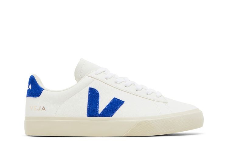 

Кроссовки Veja Campo Chromefree Lace-Up White Cobalt Blue, белый