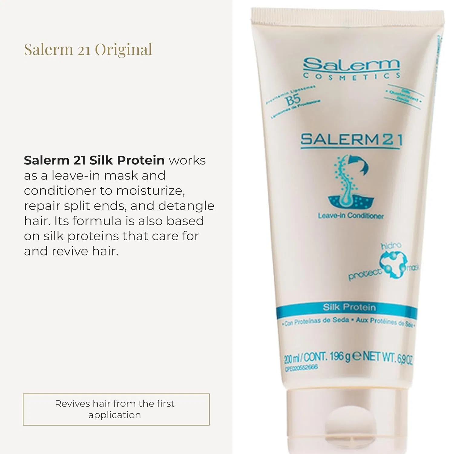 Несмываемый кондиционер «21 Silk Protein» от Salerm — фото 2