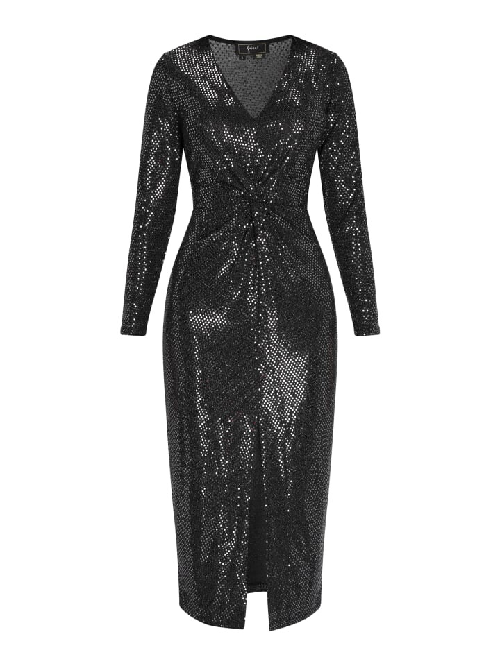

Платье до колена faina Dress, черный