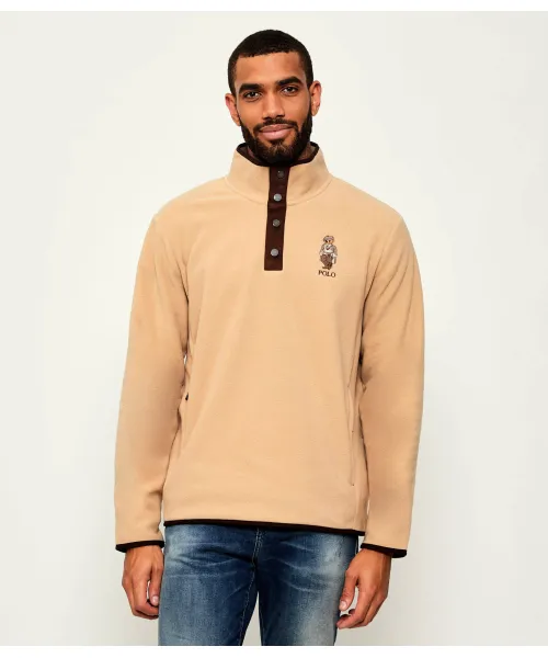 

Флисовая толстовка Regular fit Polo Ralph Lauren, бежевый