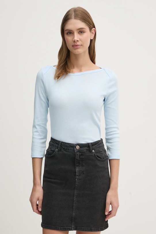 

Хлопковая водолазка United Colors Of Benetton, синий