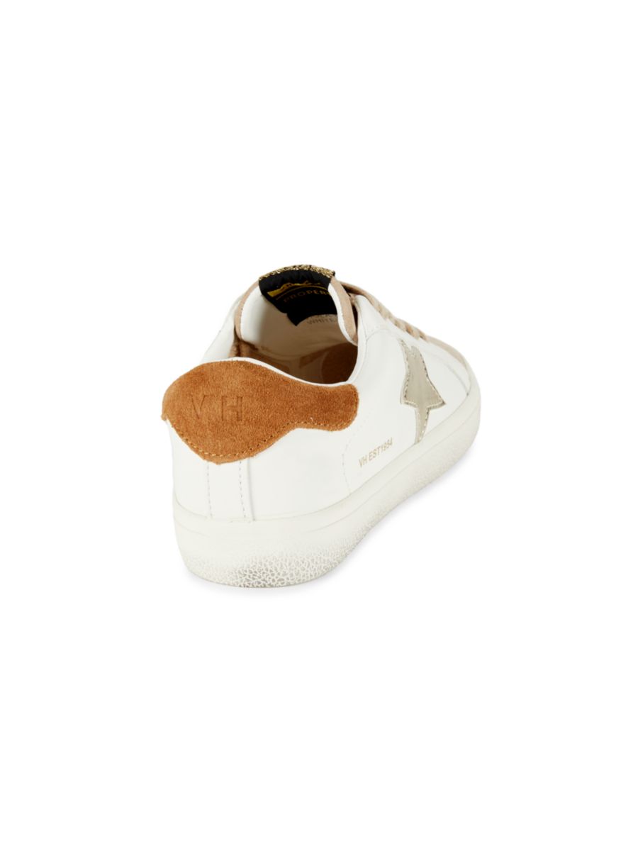 Низкие кроссовки Viola Colorblock Vintage Havana, цвет White Camel — фото 3