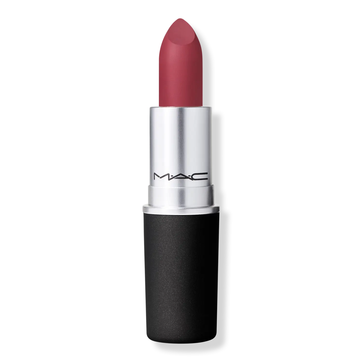 

Увлажняющая матовая помада Powder Kiss MAC, Burning Love (deepened red wine)