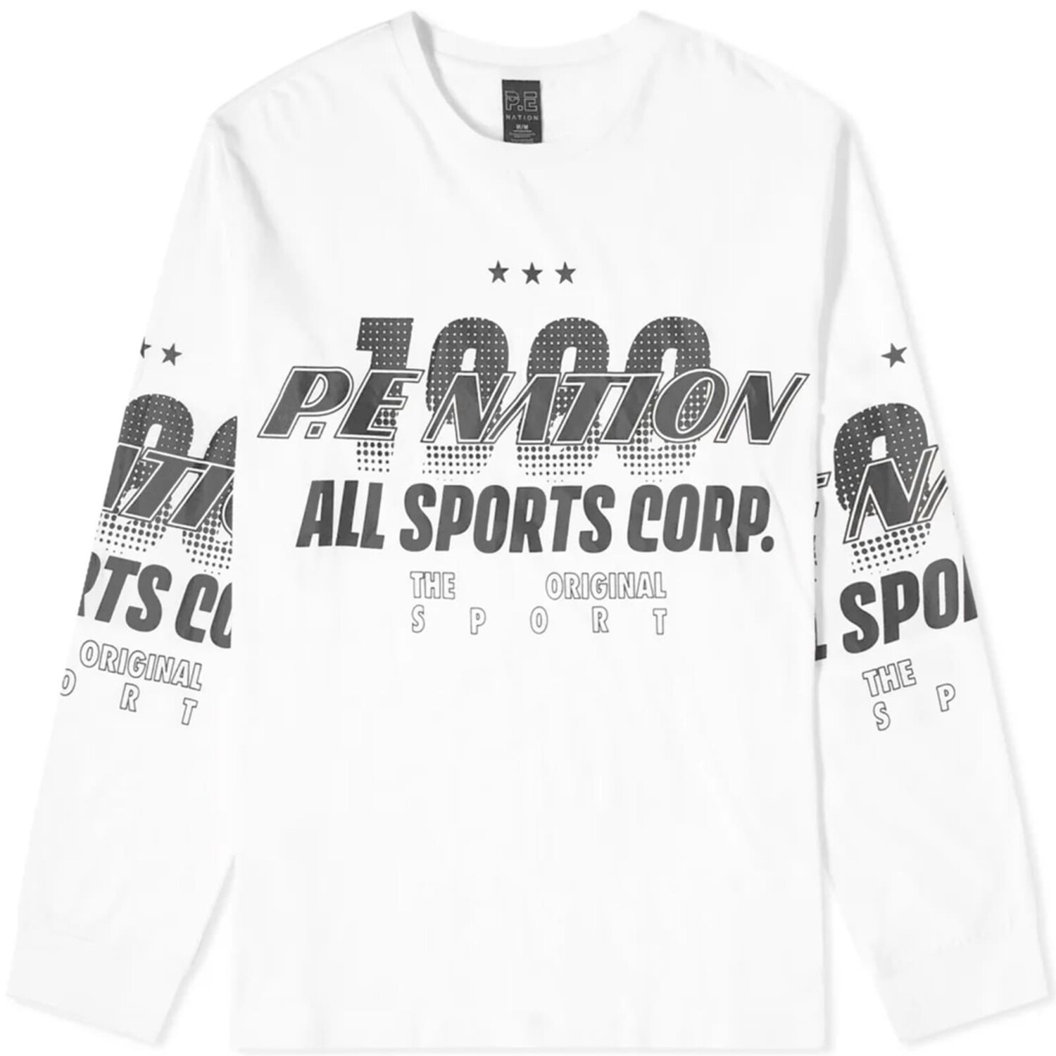 

Футболка P.E Nation Long Sleeve Contenders Motocross, цвет Optic White