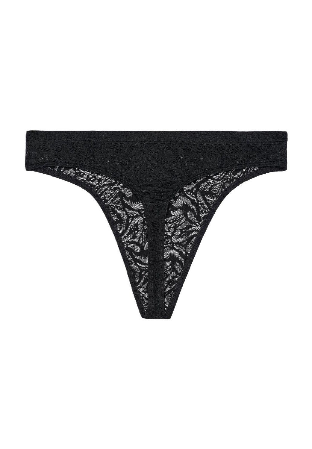 

Мягкие кружевные стринги свободного кроя для мужчин HOM, цвет 0004 Black