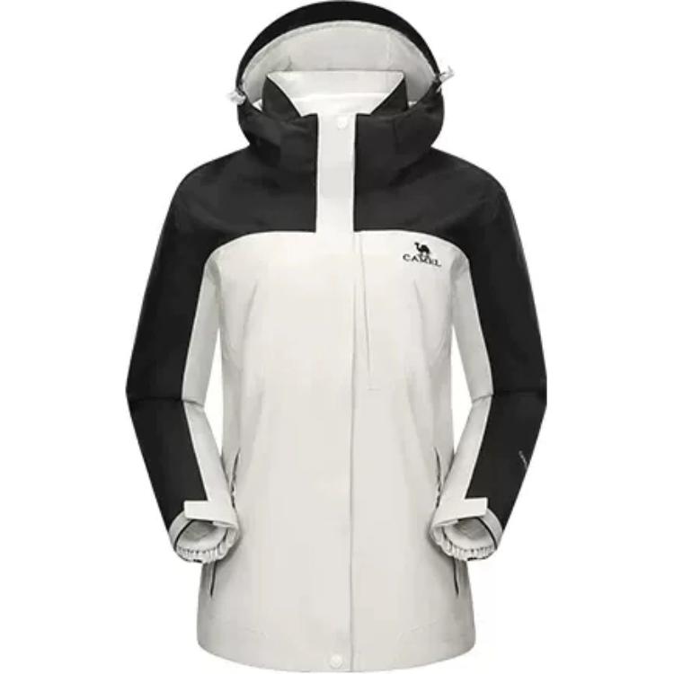 

Ветровка женская Waterproof, Windproof, Abrasion Resistant, Thermal, Cold Resistant, Rainproof CAMEL, warm белый/phantom черный