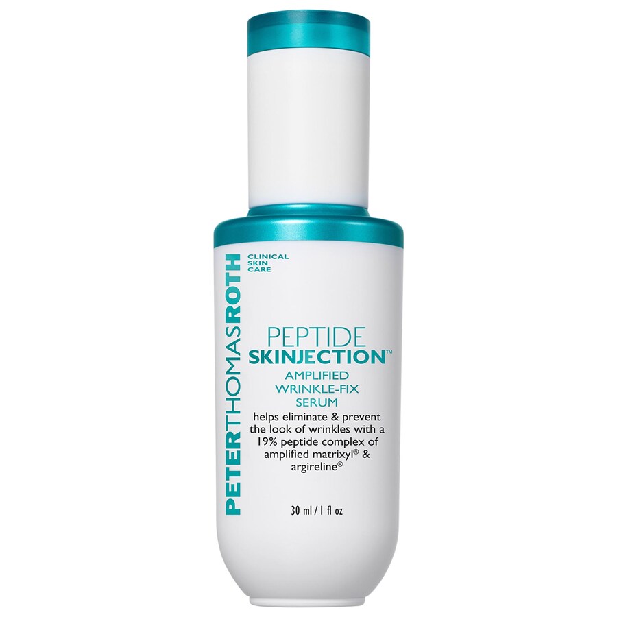 

Сыворотка для разглаживания морщин Peptide Skinjection Amplified Wrinkle-Fix Refillable Serum Peter Thomas Roth, 1.01 oz