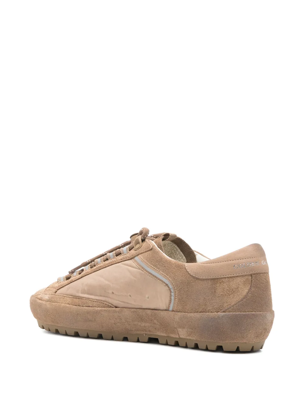Замшевые кроссовки Super Star Ski Golden Goose, коричневый — фото 3